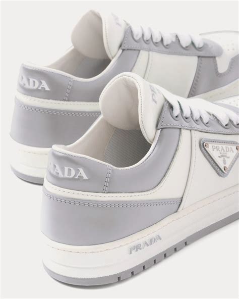 cornflower blue prada|Prada Downtown Leather White / Cornflower Blue Low Top .